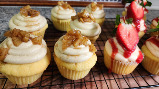 Apple pie cupcake (Vegan friendly)