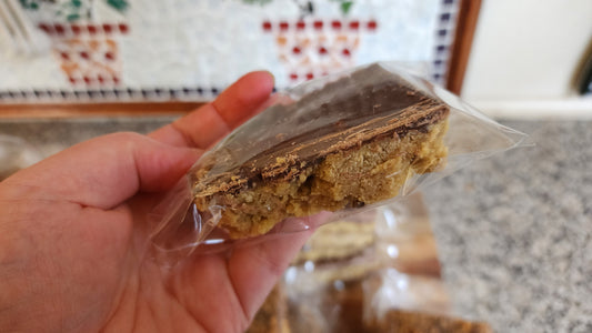 Caramel biscuit slice (vegan friendly)